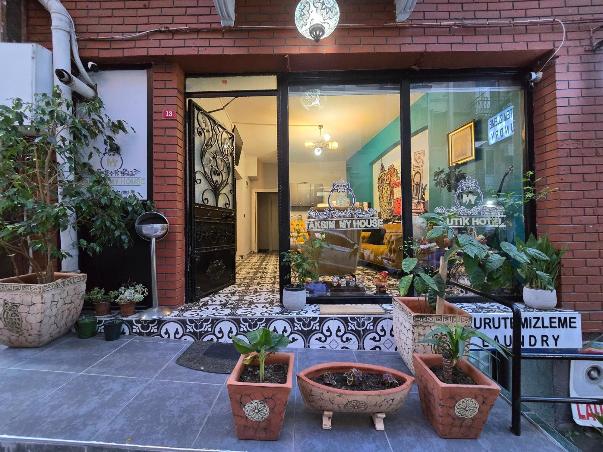 Taksim My House Butik Otel Istanbul Bagian luar foto