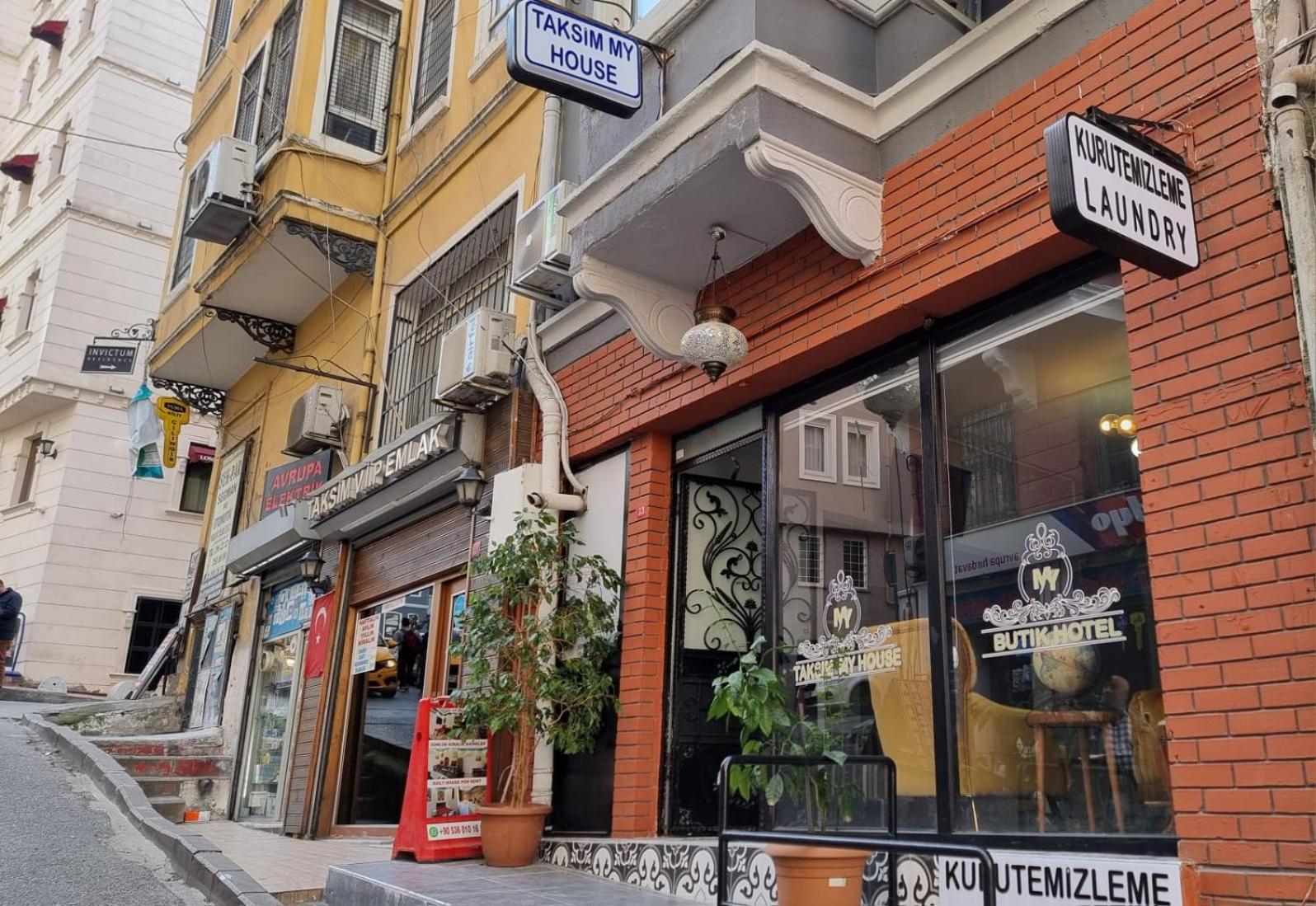 Taksim My House Butik Otel Istanbul Bagian luar foto